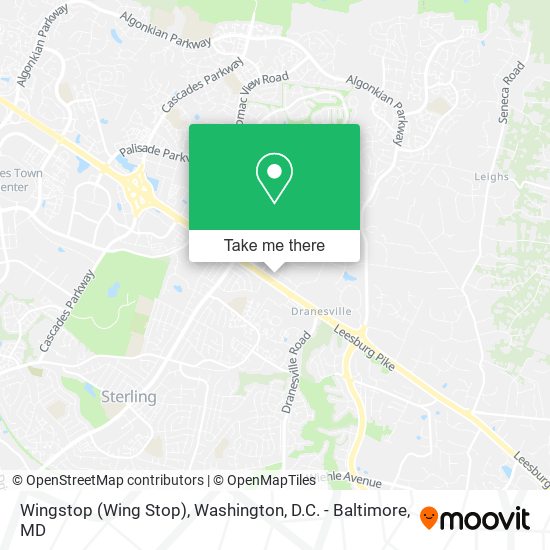 Mapa de Wingstop (Wing Stop)