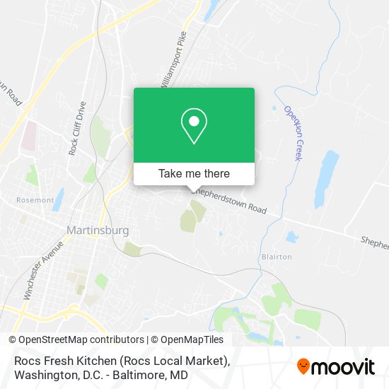Mapa de Rocs Fresh Kitchen (Rocs Local Market)