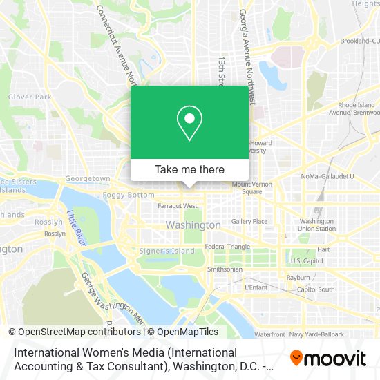 Mapa de International Women's Media (International Accounting & Tax Consultant)