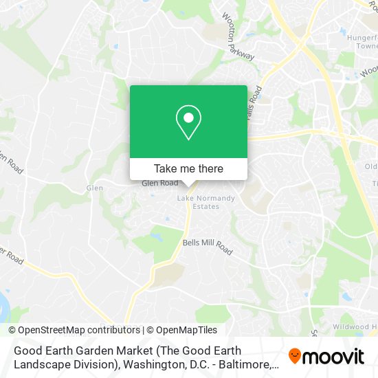 Mapa de Good Earth Garden Market (The Good Earth Landscape Division)