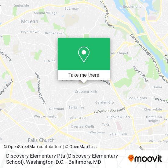 Mapa de Discovery Elementary Pta (Discovery Elementary School)
