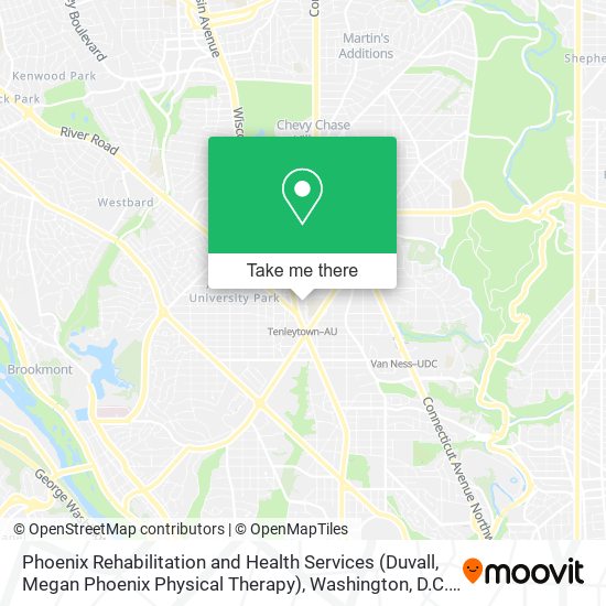 Phoenix Rehabilitation and Health Services (Duvall, Megan Phoenix Physical Therapy) map