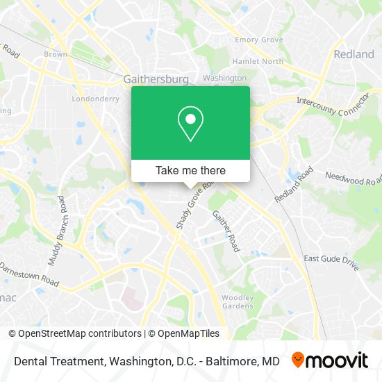 Dental Treatment map