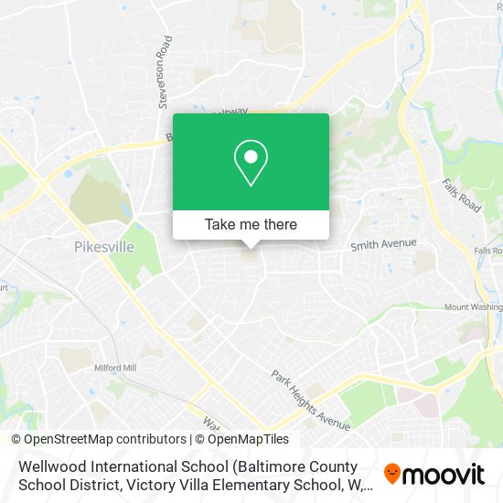 Wellwood International School map