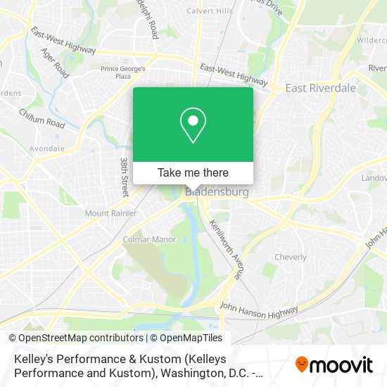 Kelley's Performance & Kustom (Kelleys Performance and Kustom) map