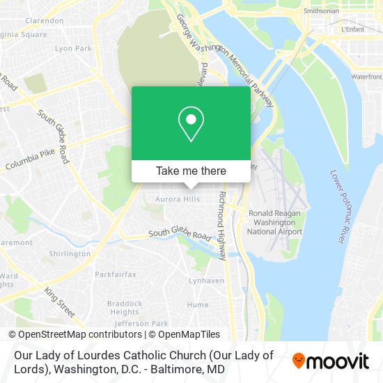 Our Lady of Lourdes Catholic Church (Our Lady of Lords) map