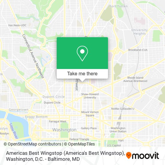 Americas Best Wingstop (America's Best Wingstop) map
