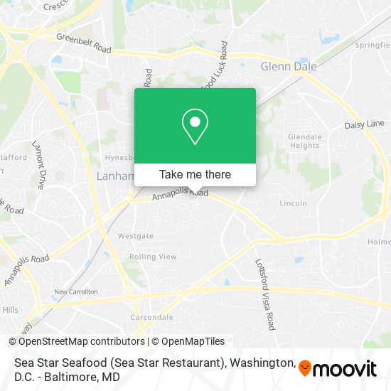 Mapa de Sea Star Seafood (Sea Star Restaurant)