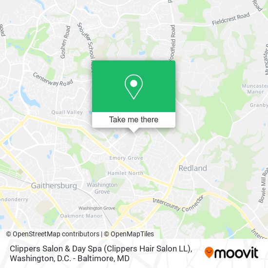 Clippers Salon & Day Spa (Clippers Hair Salon LL) map