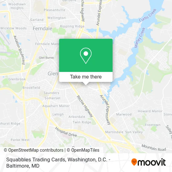 Squabbles Trading Cards map