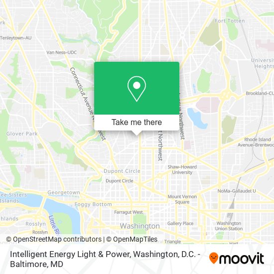 Intelligent Energy Light & Power map