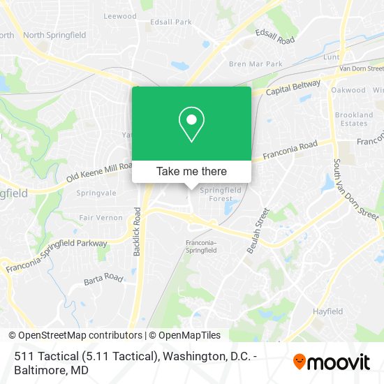 Mapa de 511 Tactical (5.11 Tactical)