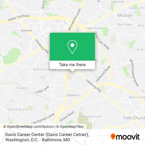 Davis Career Center (Davis Career Cetner) map