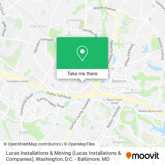 Lucas Installations & Moving (Lucas Installations & Companies) map