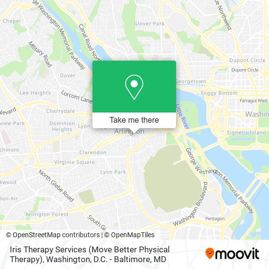 Mapa de Iris Therapy Services (Move Better Physical Therapy)