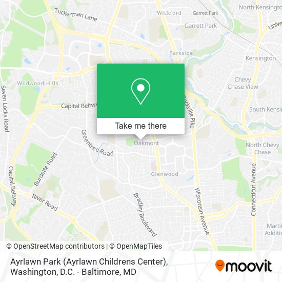 Ayrlawn Park (Ayrlawn Childrens Center) map