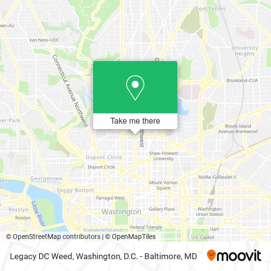 Mapa de Legacy DC Weed