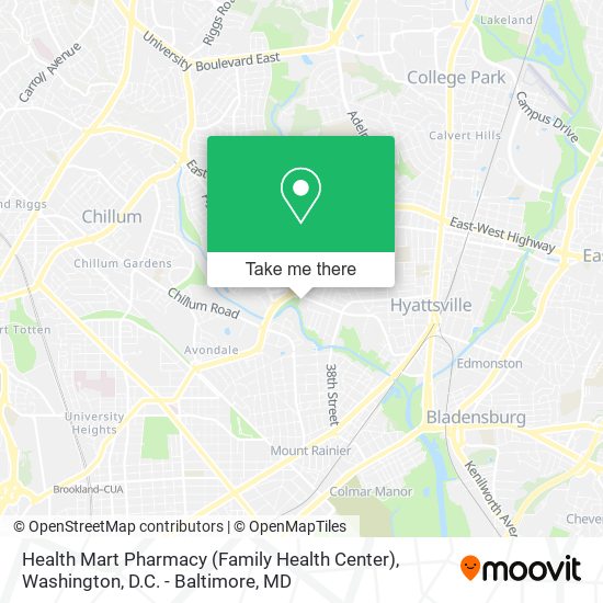 Health Mart Pharmacy (Family Health Center) map