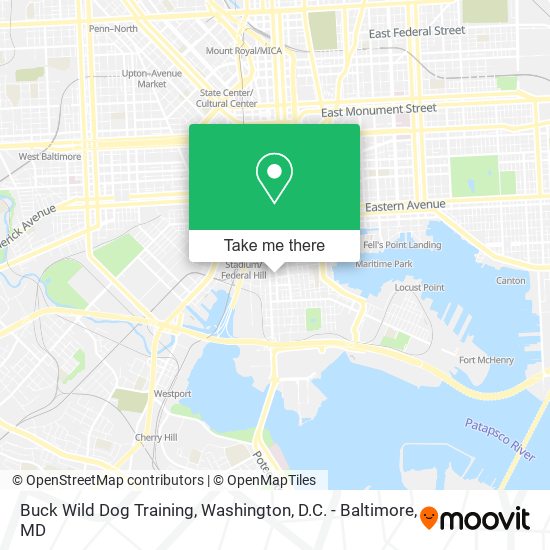 Mapa de Buck Wild Dog Training