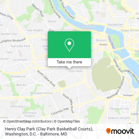 Henry Clay Park (Clay Park Basketball Courts) map