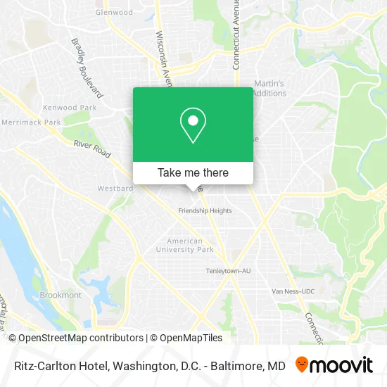 Ritz-Carlton Hotel map