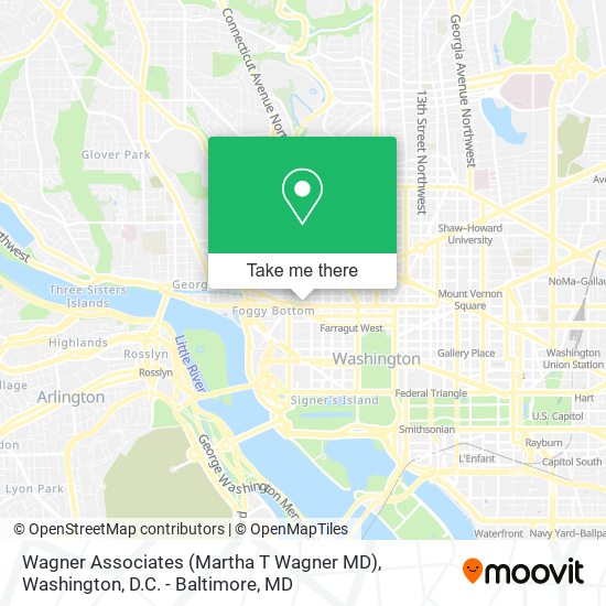 Wagner Associates (Martha T Wagner MD) map