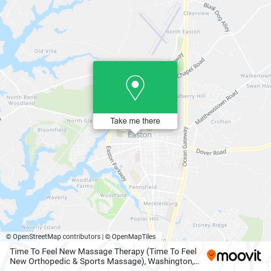 Mapa de Time To Feel New Massage Therapy (Time To Feel New Orthopedic & Sports Massage)
