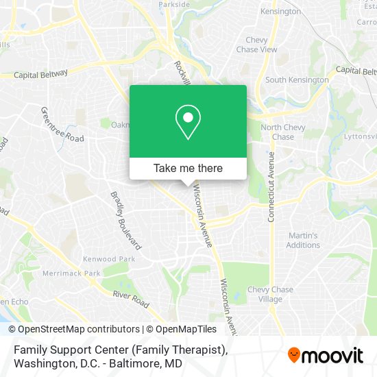 Family Support Center (Family Therapist) map