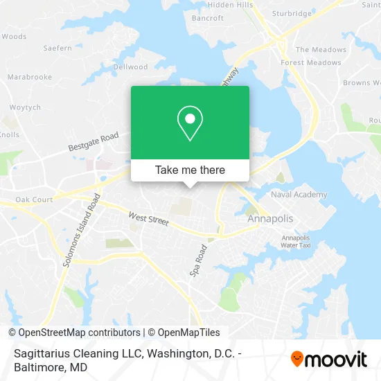 Sagittarius Cleaning LLC map