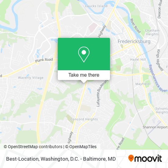 Best-Location map