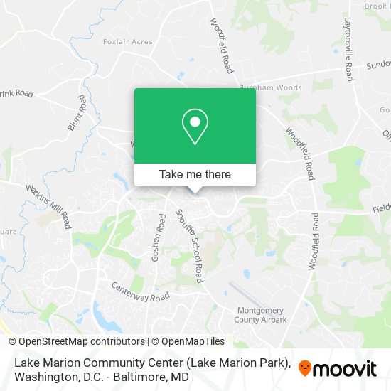 Lake Marion Community Center (Lake Marion Park) map