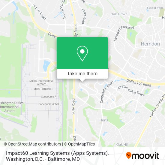 Impact60 Learning Systems (Apps Systems) map