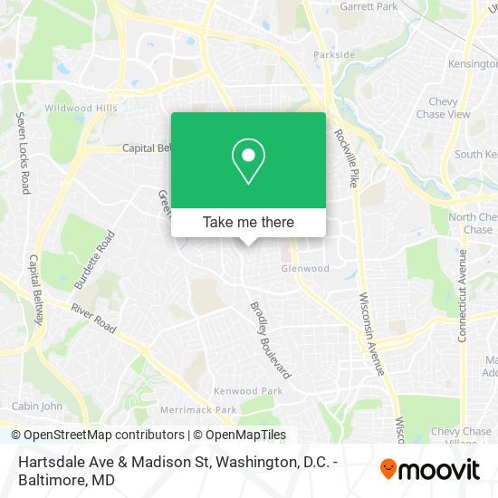 Hartsdale Ave & Madison St map