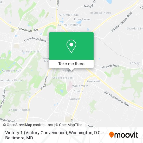 Victory 1 (Victory Convenience) map