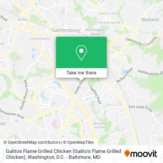 Mapa de Galitos Flame Grilled Chicken (Galito's Flame Grilled Chicken)