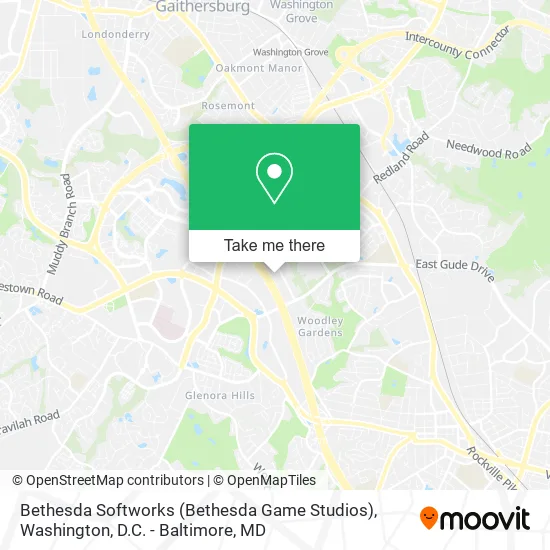 Mapa de Bethesda Softworks (Bethesda Game Studios)