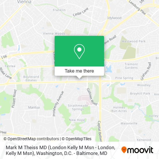 Mark M Theiss MD (London Kelly M Msn - London, Kelly M Msn) map