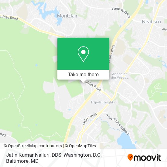 Jatin Kumar Nalluri, DDS map