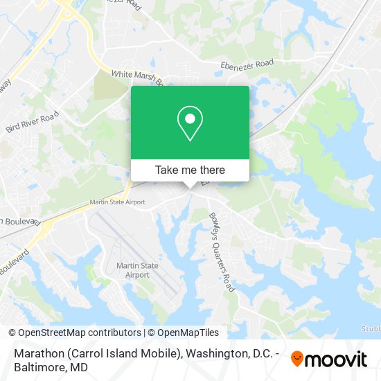 Marathon (Carrol Island Mobile) map
