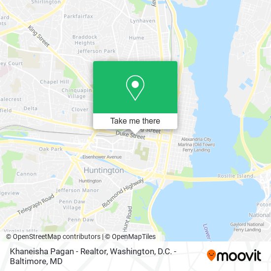 Khaneisha Pagan - Realtor map