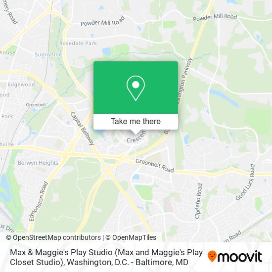 Mapa de Max & Maggie's Play Studio (Max and Maggie's Play Closet Studio)