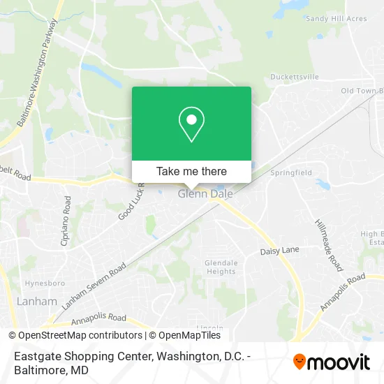 Mapa de Eastgate Shopping Center