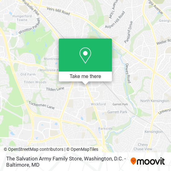Mapa de The Salvation Army Family Store