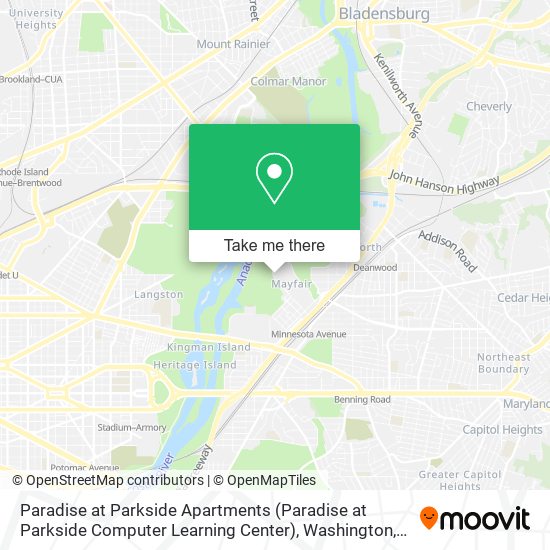 Mapa de Paradise at Parkside Apartments (Paradise at Parkside Computer Learning Center)