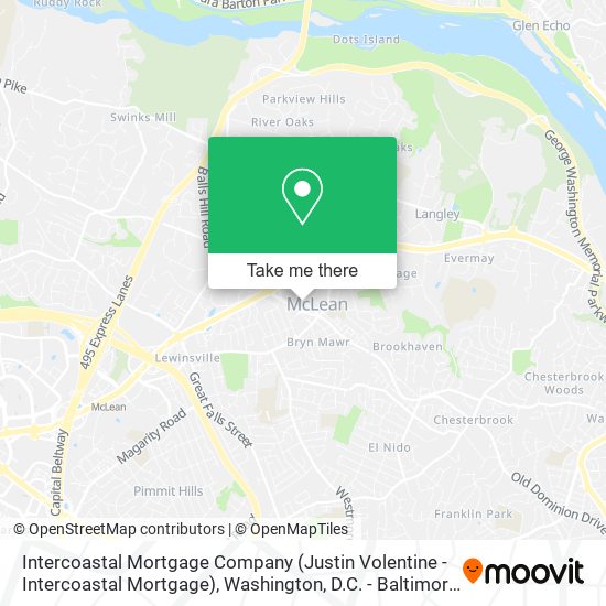 Mapa de Intercoastal Mortgage Company (Justin Volentine - Intercoastal Mortgage)