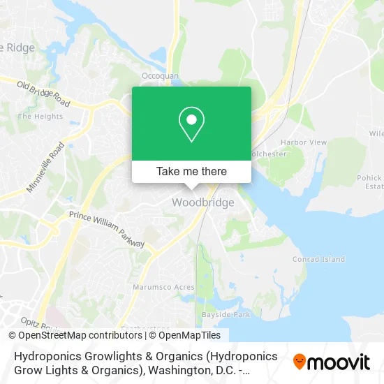 Mapa de Hydroponics Growlights & Organics (Hydroponics Grow Lights & Organics)