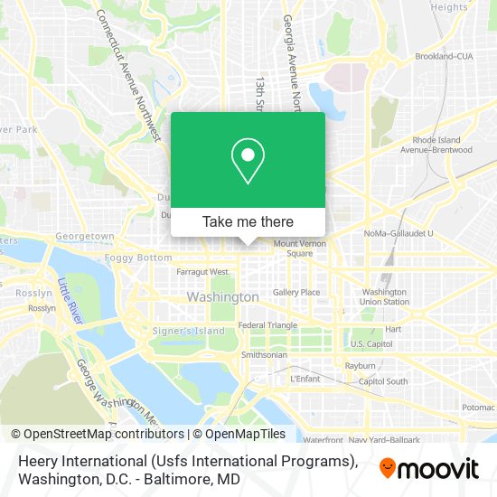 Heery International (Usfs International Programs) map