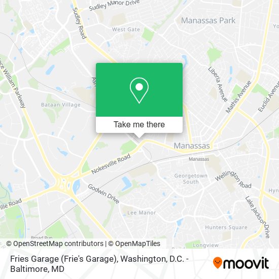 Mapa de Fries Garage (Frie's Garage)