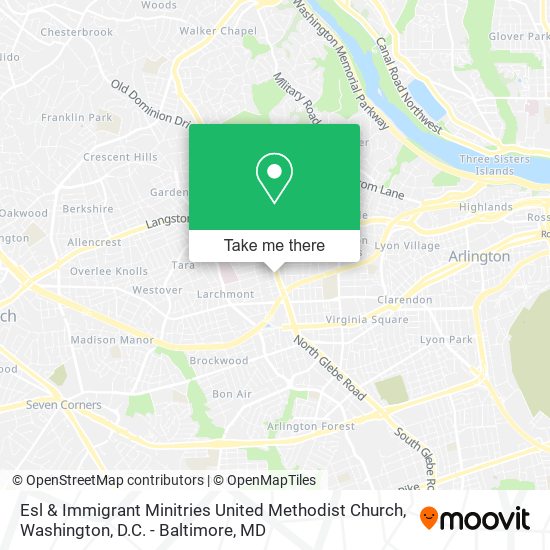 Mapa de Esl & Immigrant Minitries United Methodist Church
