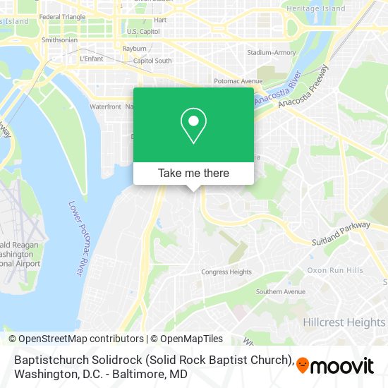 Mapa de Baptistchurch Solidrock (Solid Rock Baptist Church)